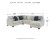 Benchcraft Lowder Stone 4-Piece Sectional with LAF Loveseat / RAF Chaise and Ottoman