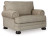 Ashley Kananwood Oatmeal Chair and Ottoman