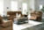 Ashley Boothbay Auburn Power Reclining Sofa, Loveseat and Recliner