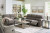 Ashley Scranto Oak Sofa, Loveseat and Recliner