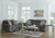 Ashley Lonoke Gunmetal Sofa and Loveseat