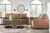 Ashley Bolsena Caramel Sofa and Loveseat