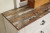 Ashley Willowton Whitewash Queen Panel Bed with Dresser