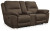 Ashley Next-Gen Gaucho Putty Power Reclining Sofa and Loveseat