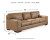 Ashley Lombardia Tumbleweed Sofa, Loveseat, Chair and Ottoman