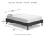 Ashley Charlang Black Full Platform Bed with Mattress