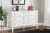 Ashley Aprilyn White Queen Bookcase Headboard with Dresser and Chest