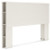 Ashley Aprilyn White Queen Bookcase Headboard with Dresser and Chest