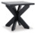 Ashley Joshyard Black Coffee Table with 1 End Table