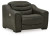 Ashley Center Line Dark Gray Sofa, Loveseat and Recliner