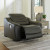 Ashley Center Line Dark Gray 5-Piece Sectional with Recliner