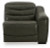 Ashley Center Line Dark Gray 5-Piece Sectional with Recliner