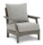 Ashley Visola Gray Outdoor Sofa, Loveseat and Chair