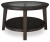 Ashley Celamar Dark Brown Coffee Table with 2 End Tables