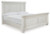 Ashley Robbinsdale Antique White Queen Panel Bed with Dresser