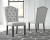 Ashley Jeanette Black Dining Table and 4 Chairs