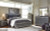Ashley Lodanna Gray King Panel Bed with Dresser