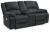 Ashley Draycoll Pewter Power Reclining Sofa and Loveseat