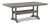 Ashley Visola Gray Outdoor Dining Table and 6 Chairs