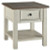 Ashley Bolanburg Two-tone 2 End Tables with Drawer and Cabinet Storage