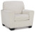 Ashley Cashton Snow Sofa, Loveseat, Chair and Ottoman