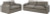 Benchcraft Dramatic Granite Sofa and Loveseat