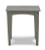 Ashley Visola Gray Outdoor Chair with End Table