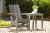 Ashley Visola Gray Outdoor Adirondack Chair and End Table