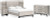 Ashley Vessalli Gray Queen Platform Bed with Dresser