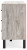 Ashley Vessalli Gray Queen Platform Bed with Dresser