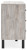 Ashley Vessalli Gray Queen Platform Bed with Dresser