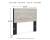 Ashley Vessalli Two-tone Queen Panel Headboard with Mirrored Dresser, Chest and 2 Nightstands Ashley Vessalli Two-tone Queen Panel Headboard with Mirrored Dresser, Chest and 2 Nightstands