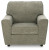 Ashley Cascilla Slate Chair and Ottoman