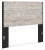 Ashley Vessalli Two-tone Queen Panel Headboard with Mirrored Dresser and 2 Nightstands