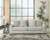 Ashley Regent Park Pewter 3-Piece Sectional with LAF Chair / RAF Chair and Ottoman