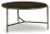 Ashley Doraley Brown Gray Coffee Table with One 16" W End Table