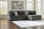 Ashley Biddeford Shadow 2-Piece Sectional with Ottoman