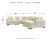 Ashley Lindyn Fog 5-Piece Sectional with LAF Chaise / RAF Chair and Ottoman
