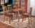 Ashley Berringer Rustic Brown Dining Table and 4 Chairs