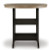 Ashley Fairen Trail Black Driftwood Outdoor Bar Table and 2 Barstools