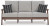 Ashley Emmeline Brown Beige Outdoor Sofa and Loveseat with Coffee Table and 2 End Tables