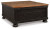 Ashley Valebeck Black Brown Coffee Table with 1 End Table