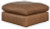 Ashley Emilia Caramel 5-Piece Sectional with Ottoman