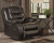 Ashley Vacherie Black Sofa, Loveseat and Recliner