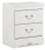 Ashley Anarasia White Queen Sleigh Bed with Mirrored Dresser, Chest and 2 Nightstands Ashley Anarasia White Queen Sleigh Bed with Mirrored Dresser, Chest and 2 Nightstands