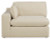 Benchcraft Elyza Linen 2-Piece Sectional with Ottoman