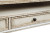 Ashley Realyn White Brown Coffee Table with 1 End Table