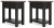 Ashley Tyler Creek Grayish Brown Black 2 End Tables T736/3(2)