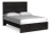 Ashley Belachime Black Queen Panel Bed with Mirrored Dresser