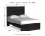 Ashley Belachime Black Full Panel Bed with Mirrored Dresser and Nightstand